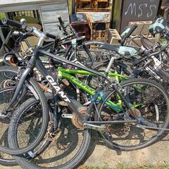 廃自転車、1台の価格です