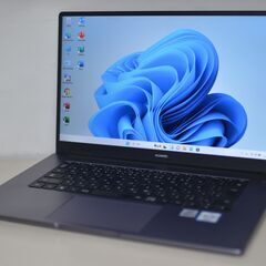 中古良品ノートパソコン HUAWEI BOHB-WAX9 Windows11+office 爆速SSD256GB 高性能core i3-10110U/メモリ8GB/15.6インチ/無線内蔵