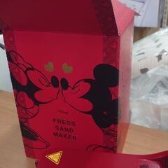 【未使用品】Francfranc ディズニー プレスサンドメーカー キス REDの画像