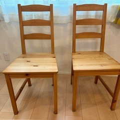 【取引中】IKEA JOKKMOKK ヨックモック テーブル＆チェア4脚 ダイニングセットの画像
