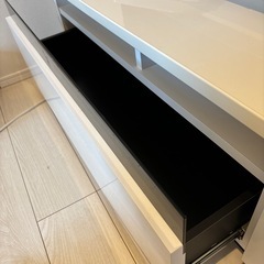 テレビ台　テレビボード　ホワイトの画像