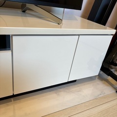 テレビ台　テレビボード　ホワイトの画像