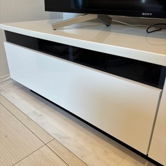 テレビ台　テレビボード　ホワイトの画像
