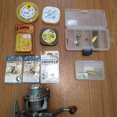 リール、ほか釣り小物