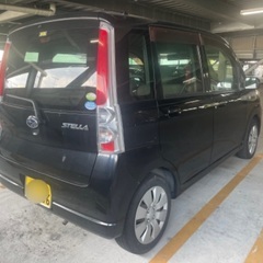 売約済み　　　全てコミコミ　車検付き82000kmとりあえずの足に　スバル　ステラ　軽四の画像