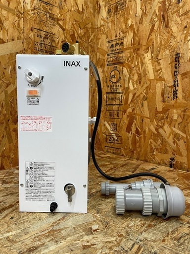 C(6583)小型電気温水器 EHPN-CA6S7 2023年製 リクシル LIXIL 100V W175D270H395mm