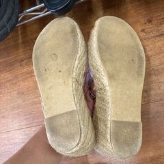 ★ジモティー割あり★ウェッジサンダル/Sサイズ/クリ-ニング済み/HG-の画像