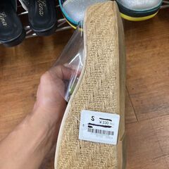 ★ジモティー割あり★ウェッジサンダル/Sサイズ/クリ-ニング済み/HG-の画像
