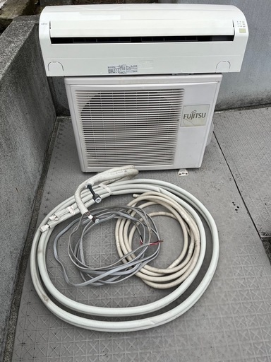 富士通エアコン2、8kw 配管セット