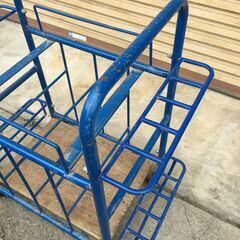 ★1000円★野球　バット立て　ボールキャリー　ベース置き　道具置き台　コロ付きの画像
