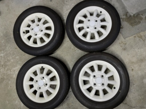 ★★2022年　BSタイヤ　7部山　155/65R13  7部山‼️ワゴンR、ムーブ等に！