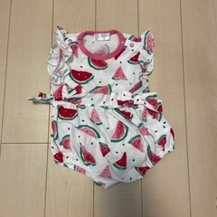 女の子ベビー服半袖60-70 5点の画像
