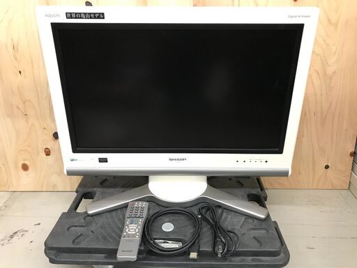 SHARP シャープ 26V型 液晶 テレビ AQUOS LC-26D10B ハイビジョン 2007年製