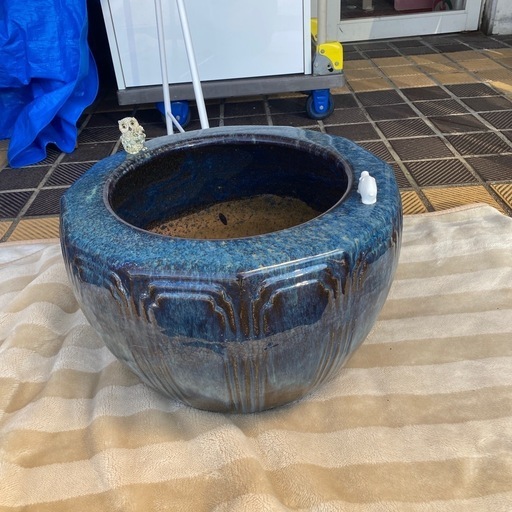 火鉢 大型 めだか鉢 睡蓮鉢 茶道具　その2