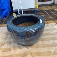 火鉢 大型 めだか鉢 睡蓮鉢 茶道具　その2