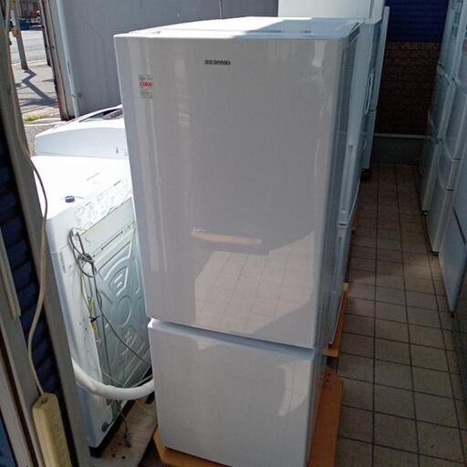 ★【アイリスオーヤマ】2ドア冷蔵庫　2019年製156L 氷冷ボックス付き　（AF156Z-WE）【3ヶ月保証付き★送料に設置込み】自社配送時代引き可※現金、クレジット、スマホ決済対応※