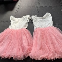 【新品 】ドレス2着セット✩.*˚子供服110～120cm
