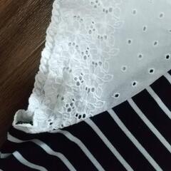 美品★ボーダートップスの画像