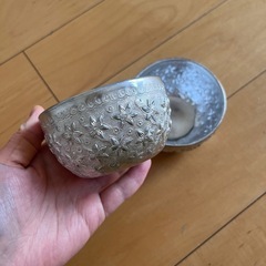 タイ製　錫カップ 2個セット