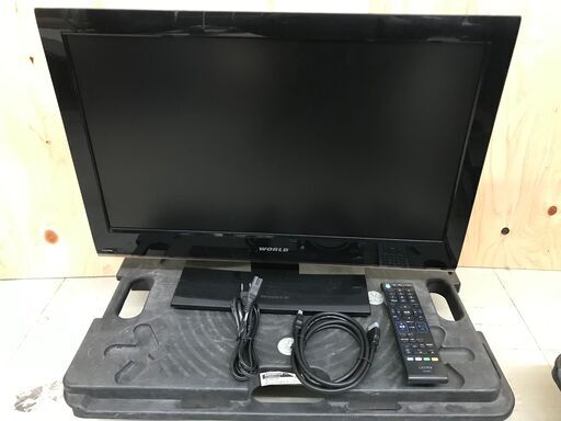 WORLD LED 24型 液晶テレビ WU241-B1 ブラック 2012年製