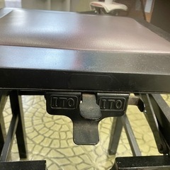 【値下げ】中古ピアノ椅子・背付き椅子（トムソン椅子）の画像