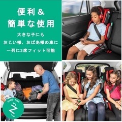 折りたたみジュニアシート（三列対応）の画像