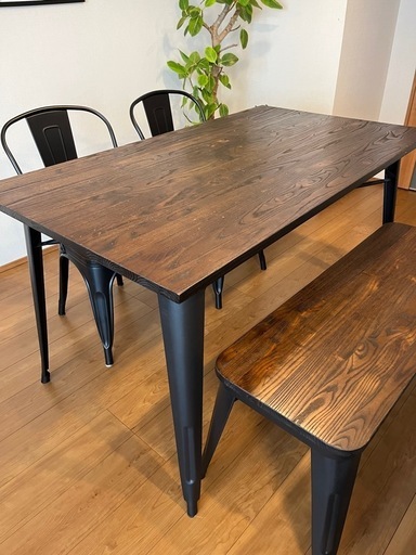 お譲り先決定【LOWYA】ダイニングテーブルセット