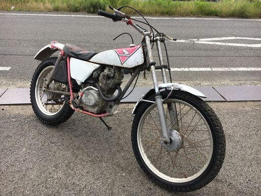 福山市 瀬戸町 ホンダ TL125 バイアルス 実働 書類付き トライアル レストア 練習 カスタムベースにも 検索 イーハトーブ フィールドトリッパー
