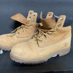 Timberland イエローブーツ 23.5cm靴/バッグ 靴...