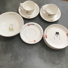 ミッフィー　食器11点セット