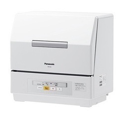 パナソニック 食器洗い乾燥機 プチ食洗 ホワイト NP-TCR3-W