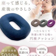 【美品】円座クッション ドーナツクッション産前産後 痔の画像