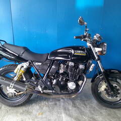 YAMAHA XJR400R 黒 エンジン始動確認 車検取得で乗れます 半額配送キャンペーン 期間限定 現状渡し諸経費￥0- 横浜 P-Yardの画像