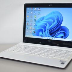 中古ノートパソコン Windows11+office NEC NS350/B core i3-5005U