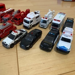 トミカ消防車救急車パトカーまとめ売り①の画像