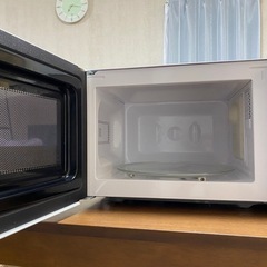 【東日本 50Hz専用】アイリスオーヤマ 電子レンジ 17L ターンテーブル ホワイト IMB-T171-5の画像