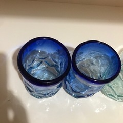 沖縄　琉球ガラス　グラスの画像