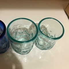 沖縄　琉球ガラス　グラスの画像
