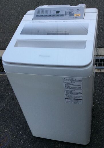 【RKGSE-192】特価！Panasonic/全自動洗濯機/7kg/NA-FA70H3/中古品/2016年製/当社より近隣地域無料配達/
