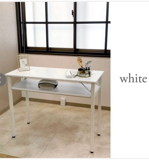 シャレドワ　ネイルデスク　ホワイト