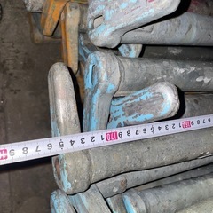 仮設足場資材　てすり1750　中古　1本単価900円　アンチと支...