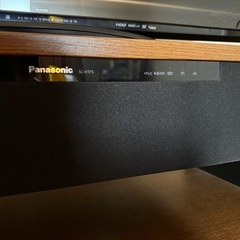 Panasonicテレビ台スピーカー付きの画像