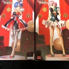 リゼロ‼️
割引き中❗️レム　ラム　フィギュアペアセットの画像