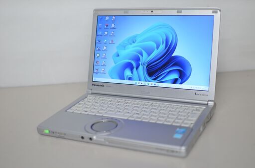 中古軽量ノートパソコン Panasonic CF-SX3TD1TC Windows11+office 爆速SSD256GB core i7-4500U/メモリ8GB/12.1インチ/WEBカメラ/DVDマルチ