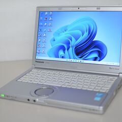 中古軽量ノートパソコン Panasonic CF-SX3TD1TC Windows11+office 爆速SSD256GB core i7-4500U/メモリ8GB/12.1インチ/WEBカメラ/DVDマルチ