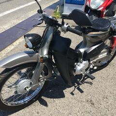 福山市 瀬戸町 ホンダ カブ50 カスタム 12V 125cc エンジン換装 3速 実働 書類付き 吹け上がり良好 通勤 通学 カスタム多数の画像