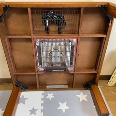 【お値下げ可】正方形こたつ万能テーブルでも！中古の画像