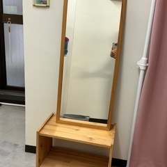 【無料／新大久保】IKEAイケアドレッサー　鏡　鏡台