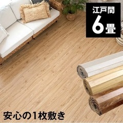 ウッドカーペット江戸間6畳用　USED