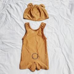 くま 水着セット 90cmの画像